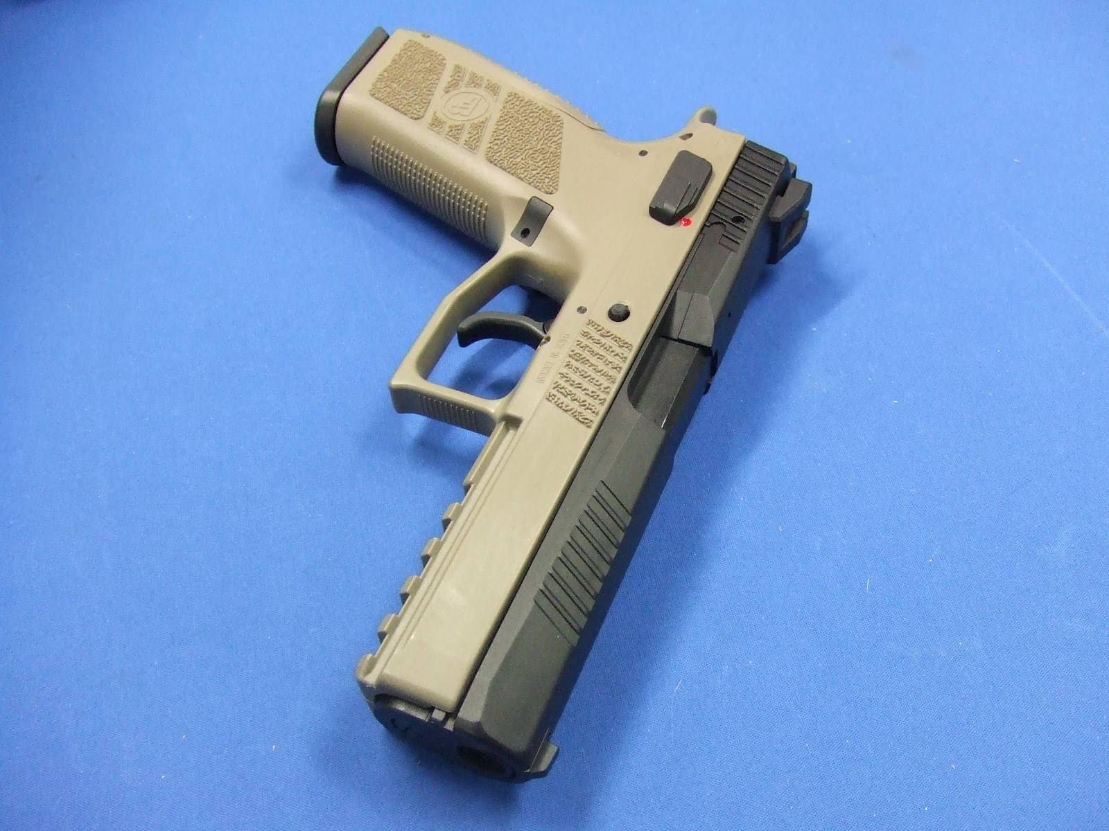 CZ P-09 DUTY TAN ( 樹脂スライド） |  KJ-ワークス