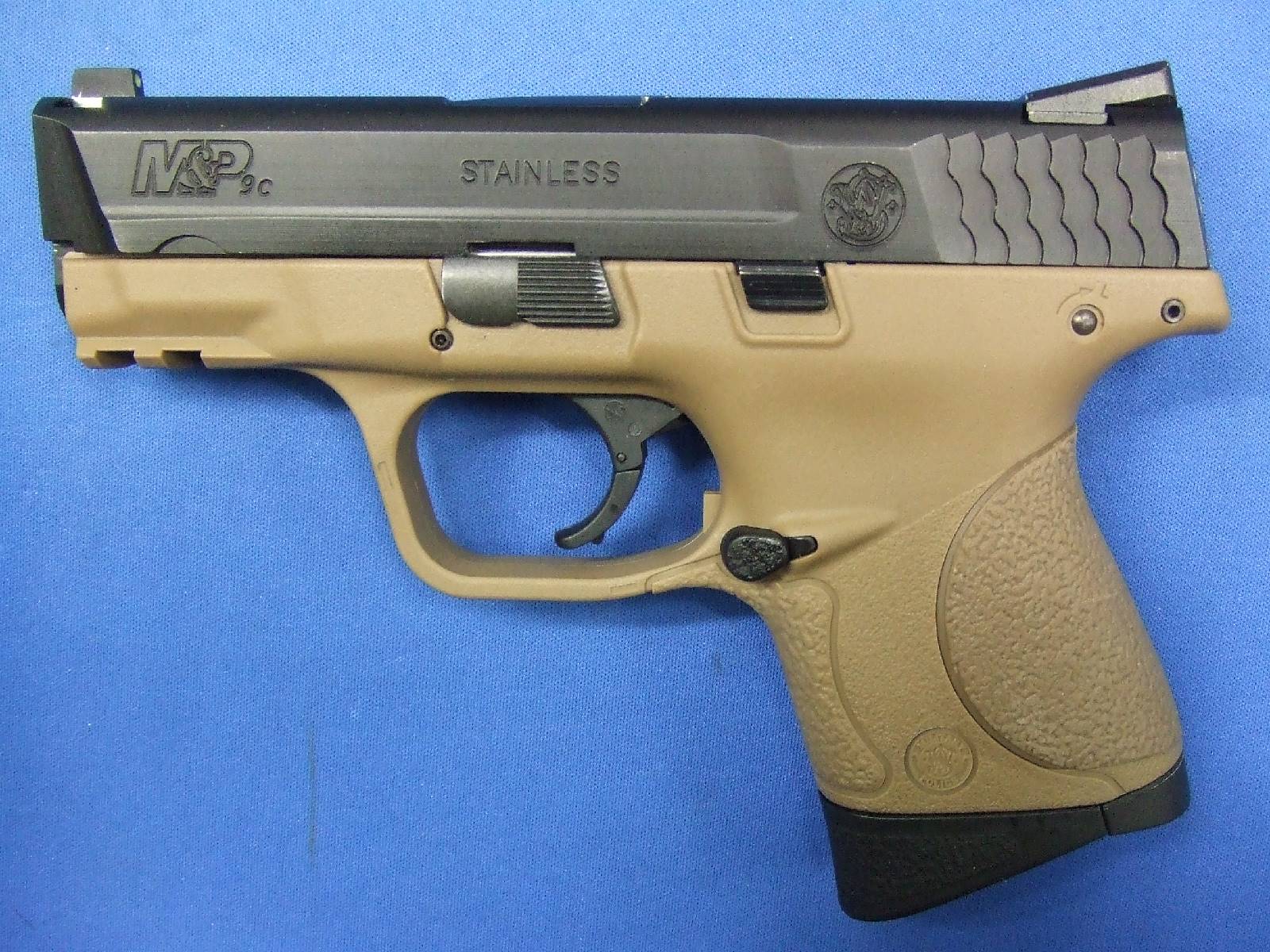 S&W M&P コンパクト TAN リアル刻印 　| 　WE