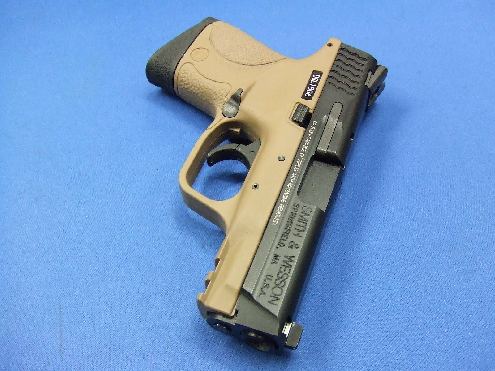 S&W M&P コンパクト TAN リアル刻印 　| 　WE