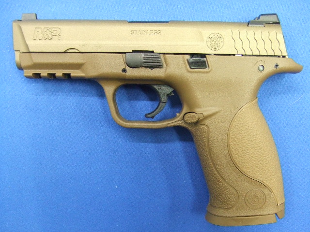 S&W M&P9 Tan メタルスライド | CyberGun