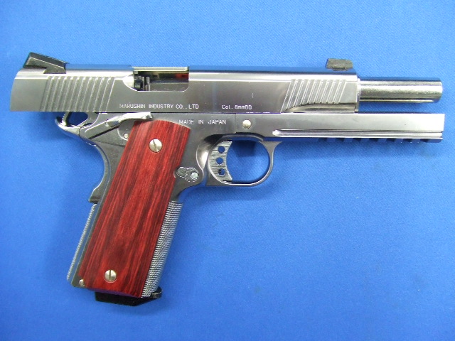 M1911-A1 8mmBB TRP サテーナシルバー ルビーマイカルタ　　 |  マルシン
