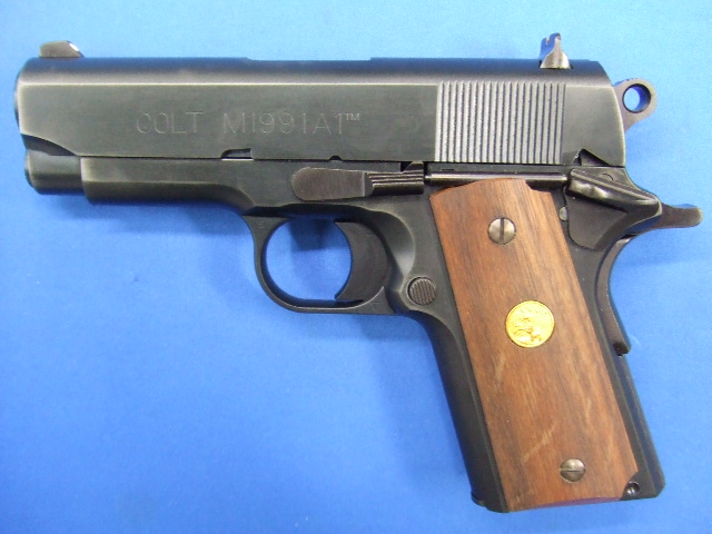 コルト M1991A1 コンパクト ヒート リアルスチール ウォールナットグリップ　 | ウエスタンアームズ