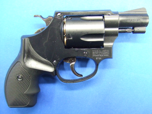 S&W M36 チーフスペシャル 6mmBB 2インチ ブラックABS Xカートリッジ | マルシン